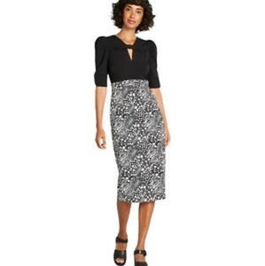 Little Mistress Modcloth midi dress NWT
